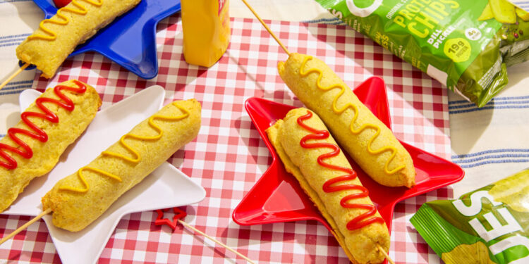 Quest Dill Pickle Corn Canines Recipe