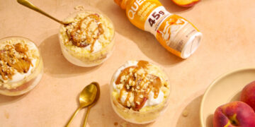 Quest Salted Caramel Peach Cobbler Recipe