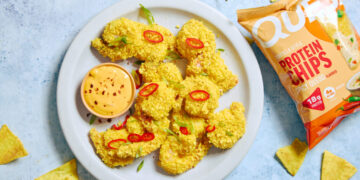 Quest Spicy Queso Crusted Shrimp Recipe