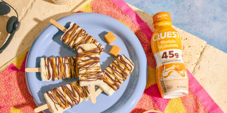 Quest Salted Caramel Ice Cream Bars Recipe