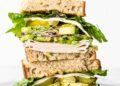 Turkey Mustard Sandwich with Herby Mayo