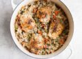 One Pot Hen and Rice (Dutch Oven Recipe)