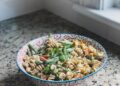Summer time Pasta Salad with Creamy Herb Dressing (Prepared in 20 Minutes) • Kath Eats