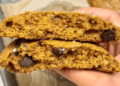 Keto-Pleasant Bakery-Type Pumpkin Chocolate Chip Cookies [high-fiber + high-protein] • Wholesome Helper