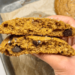 Keto-Pleasant Bakery-Type Pumpkin Chocolate Chip Cookies [high-fiber + high-protein] • Wholesome Helper