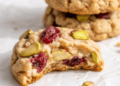 Pistachio Cranberry Almond Flour Cookies