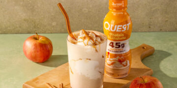 Quest Apple Pie Salted Caramel Milkshake Recipe