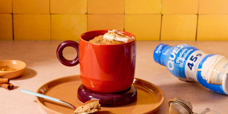 Quest Vanilla Spiced Mug Cake Recipe