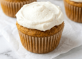 Vegan Gluten-Free Pumpkin Spice Cupcakes [no added sugar] • Wholesome Helper