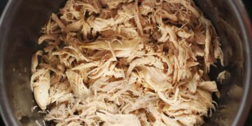 Immediate Pot Shredded Rooster (Contemporary or Frozen)
