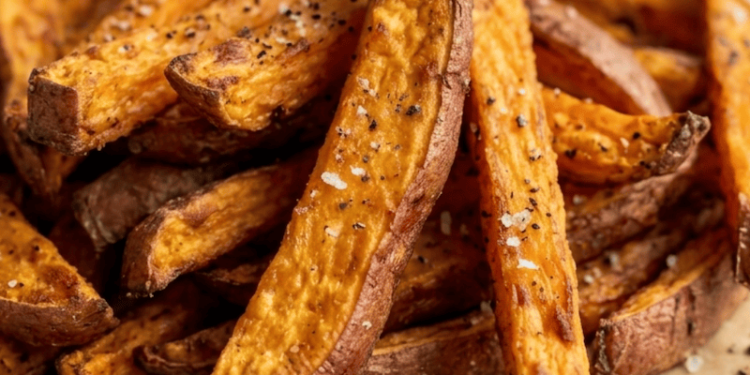 The Final Information to Good Air-Fried Candy Potato Fries • Wholesome Helper