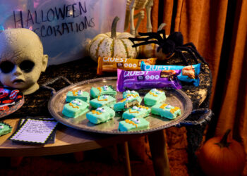 Quest White Chocolate Dipped Monster Deal with (Halloween Recipe)