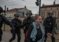 Images Present Unrest as French Pupil Protest Goes Nationwide