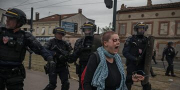 Images Present Unrest as French Pupil Protest Goes Nationwide